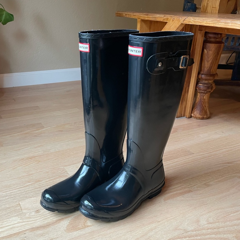 Hunter rain boots